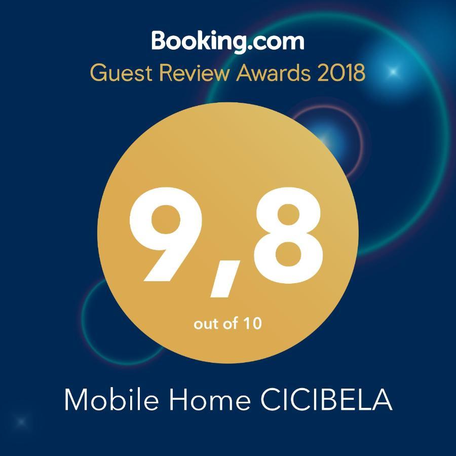 Mobile Home Cicibela Биоград-на-Мору Экстерьер фото